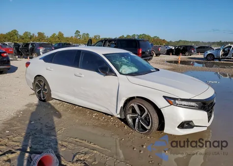 2022 Honda Accord Sport Se из США, поврежденный, VIN 1HGCV1F44NA072756
